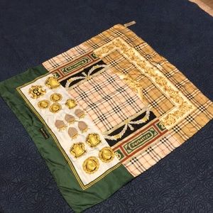 Burberry silk scarf